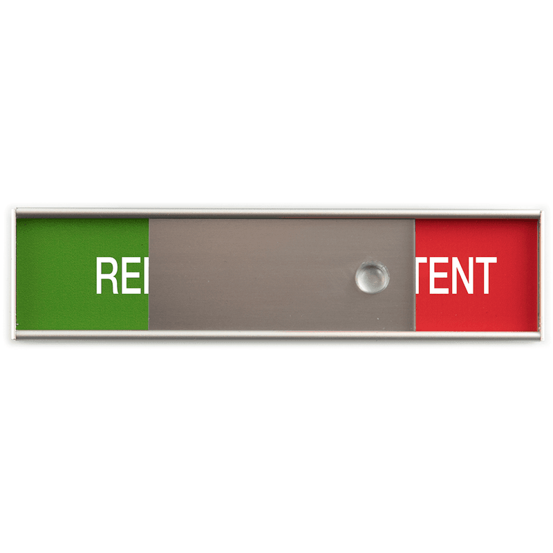 SKITTENT / RENT skilt for oppvaskmaskin 35 x 150 mm