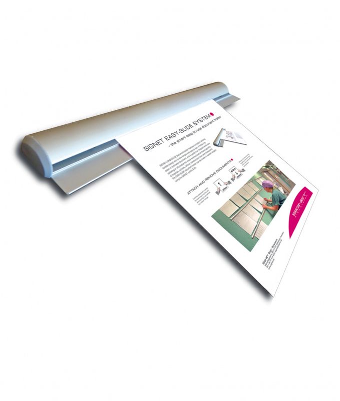 Dokumentholder med plass til et A4 ark  250mm