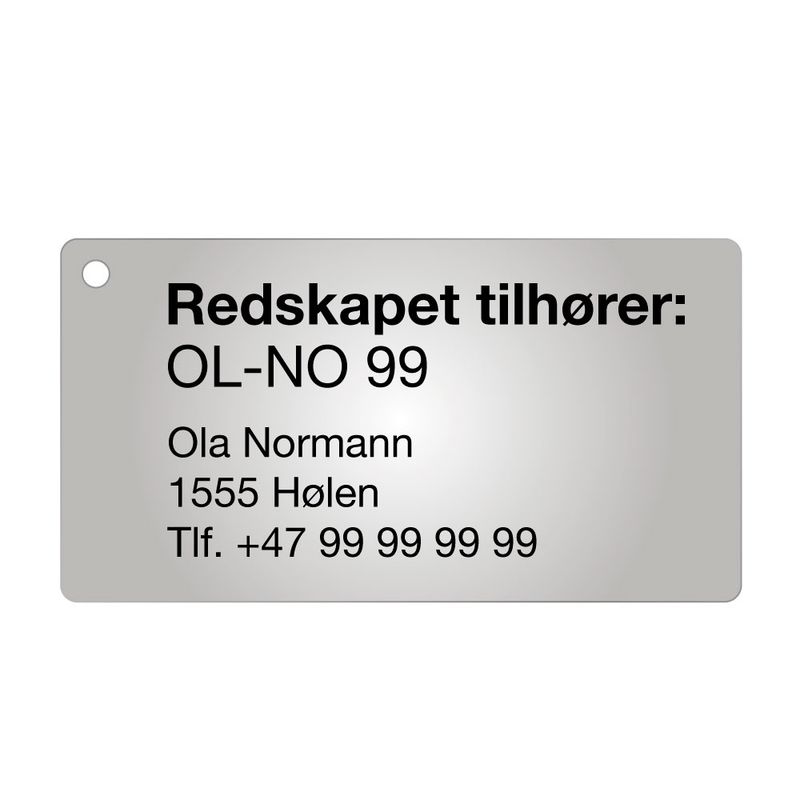 Teineskilt - Merkeskilt til teiner og fiskeredskap