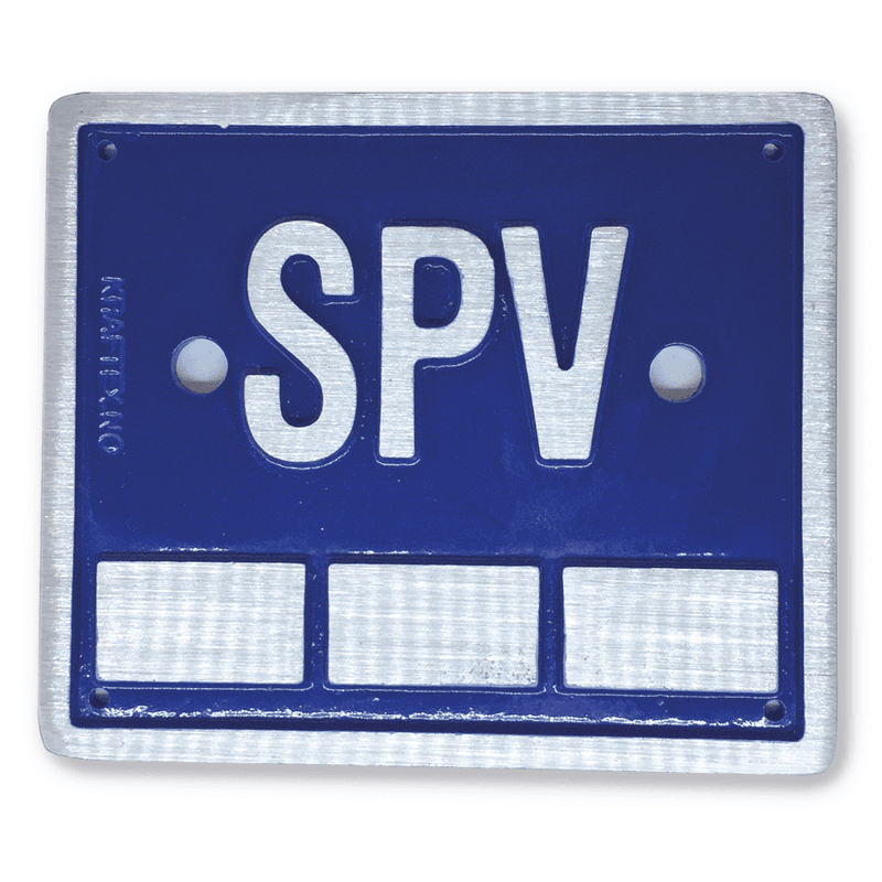  Spillvannkum - SPV Kumskilt 120 x 140 mm