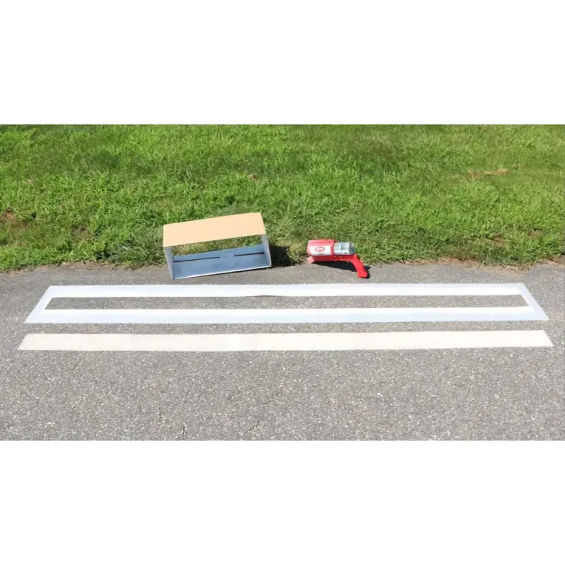Sjablong for oppmerking av parkeringsplasser – 10 cm × 290 cm