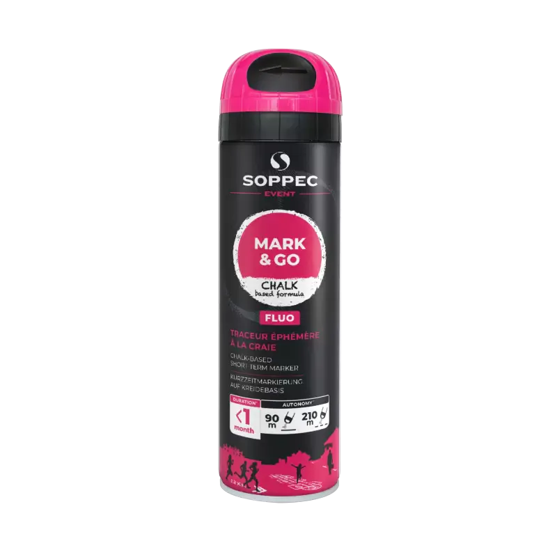Soppec MARK & GO – Fluorescerende merkespray 500 ml